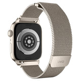 Curea smartwatch pentru Apple Watch 38/40/41/42mm, UNIQ Dante Series, Aurie