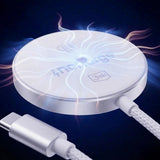 Încărcător wireless 3mk inCharge Align, MagSafe, Qi2.2, 25W, Alb
