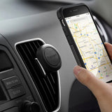 Suport auto magnetic pentru grila de ventilatie, Spigen Car Holder Q11, Negru