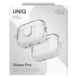Husă pentru AirPods Pro 3, UNIQ Glase Pro Lock, Transparentă