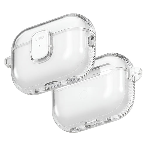 Husă pentru AirPods Pro 3, UNIQ Glase Pro Lock, Transparentă