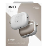 Husă pentru AirPods Pro 3, UNIQ Clyde, Bej