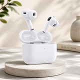 Căști wireless Borofone BW99, Bluetooth 5.0, TWS, ANC, incarcare USB-C, autonomie 4H, Albe
