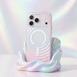 Husă pentru iPhone 17 Pro Max, UNIQ Coehl MagClick, Roz irizat