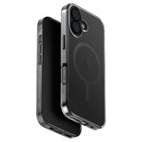 Husă pentru iPhone 17, UNIQ Clario MagClick, Neagră
