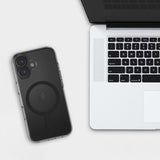 Husă pentru iPhone 17, UNIQ Clario MagClick, Neagră