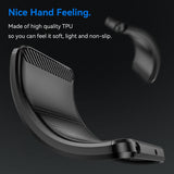 Husa pentru Xiaomi Redmi 12C, Techsuit Carbon Silicone, negru
