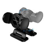 Suport auto pentru telefoane 4.5-7 inch, Borofone BH142, Rotire 360°, Montare pe bord, Negru