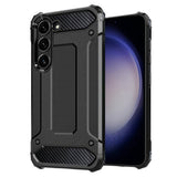Husa pentru Samsung Galaxy S23, Techsuit Hybrid Armor, negru