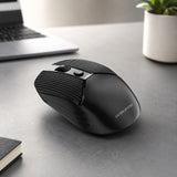 Mouse wireless Borofone BG5, 2.4GHz, 1600 DPI, senzor optic, design ergonomic, Negru