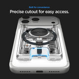 Portofel MagSafe Spigen Magnetic Wallet Ultra Hybrid, 3 Carduri, Zero One