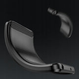 Husa pentru Samsung Galaxy A54, Techsuit Carbon Silicone, albastru