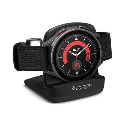 Suport pentru Samsung Galaxy Watch Ultra/7/6/6 Classic/5/5 Pro, Spigen S353, Negru