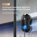 Aparat de curățat geamuri Deerma DEM-C50S Ultra, Bidirectional Water Mist, 4 moduri, 8000Pa, 72W, Negru