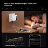 Încărcător retea Yesido YC114, Display TFT, USB, 2x Type-C, GaN, Fast Charging, 140W, Alb