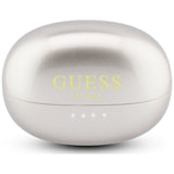 Căști wireless Guess Metalic Finish Electroplated Parts Classic, Bluetooth 5.4, 300mAh, Aurii