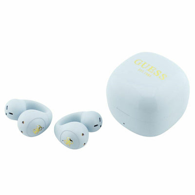 Căști wireless Guess Mini Classic, Open-ear, Bluetooth, TWS, Sport Design, Turcoaz