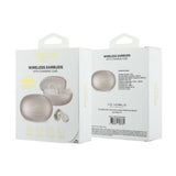 Căști wireless Guess Metalic Finish Electroplated Parts Classic, Bluetooth 5.4, 300mAh, Roz