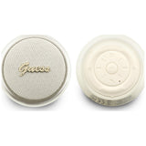 Boxa portabila Guess Script Metal Logo, TWS, Bluetooth 5.4, USB-C, 1200mAh, 5W, Aurie