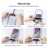 Techsuit Husa Impermeabila, pentru Phone 6.5, Mov