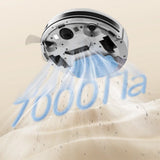 Aspirator robot Deerma DEM-S40, 7000 Pa, 4 moduri, cu statie de incarcare si telecomanda, Alb