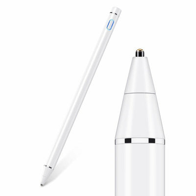 Stylus pen ESR Digital (K838), pentru Android, iOS, Windows, cu Micro-USB Cable, alb