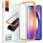 Folie de protectie pentru Samsung Galaxy A54, Spigen (2 pack) Glas.tR Align Master (AGL05966)