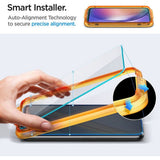 Folie de protectie pentru Samsung Galaxy A54, Spigen (2 pack) Glas.tR Align Master (AGL05966)