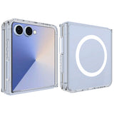 Husă pentru Samsung Galaxy Z Flip8, Techsuit MagSafe Pro, Transparentă