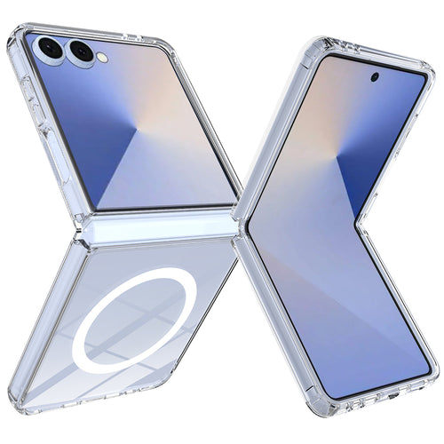 Husă pentru Samsung Galaxy Z Flip8, Techsuit MagSafe Pro, Transparentă