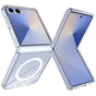 Husă pentru Samsung Galaxy Z Flip8, Techsuit MagSafe Pro, Transparentă