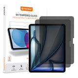 Folie protectie tableta pentru iPad Air 11 (2024/2025/2026), Techsuit ArmorGlass CrystalHD, Privacy, set 2 bucati