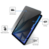 Folie tableta pentru iPad 7/8/9 10.2 (2019/2020/2021), Techsuit ArmorGlass CrystalHD, Privacy (set 2 buc)