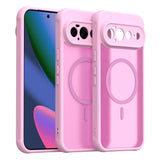 Husă pentru Google Pixel 11 Pro XL, Techsuit HaloFrost II MagSafe, Roz