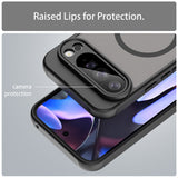 Husă pentru Google Pixel 11 Pro XL, Techsuit HaloFrost II MagSafe, Albastră