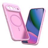 Husă pentru Google Pixel 11, Techsuit HaloFrost II MagSafe, Roz