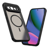 Husă pentru Google Pixel 11, Techsuit HaloFrost II MagSafe, Neagră