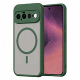 Husă pentru Google Pixel 11, Techsuit HaloFrost II MagSafe, Verde