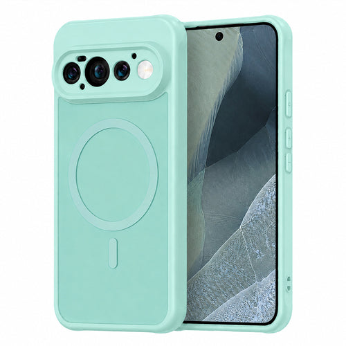 Husă pentru Google Pixel 11 Pro, Techsuit HaloFrost II MagSafe, Verde mentă