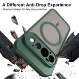 Husă pentru Google Pixel 11 Pro, Techsuit HaloFrost II MagSafe, Verde