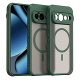 Husă pentru Google Pixel 11 Pro, Techsuit HaloFrost II MagSafe, Verde
