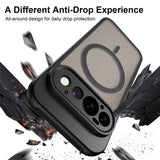 Husă pentru Google Pixel 11 Pro, Techsuit HaloFrost II MagSafe, Roz