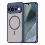 Husă pentru Google Pixel 11 Pro, Techsuit HaloFrost II MagSafe, Bleumarin