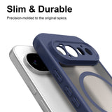Husă pentru Google Pixel 11 Pro, Techsuit HaloFrost II MagSafe, Bleumarin