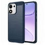 Husă pentru Honor 600 Smart, Techsuit Carbon Silicone, Albastră