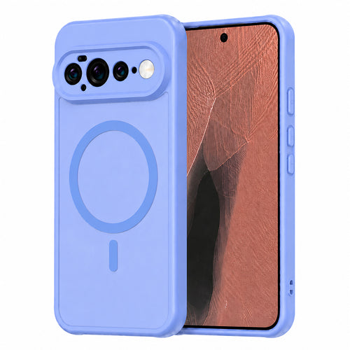 Husă pentru Google Pixel 11 Pro XL, Techsuit HaloFrost II MagSafe, Albastră