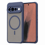 Husă pentru Google Pixel 11 Pro XL, Techsuit HaloFrost II MagSafe, Bleumarin