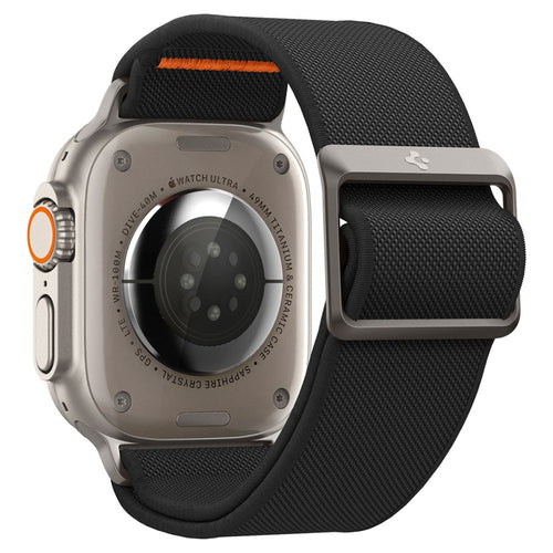 Curea pentru Apple Watch 6 44mm, Spigen Fit Lite Ultra (AMP05983), negru