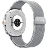 Curea smartwatch pentru Samsung Galaxy Watch9/Watch8 40mm/44mm/Watch8 Classic, Spigen Metal Fit, Argintie