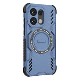 Husă pentru Oppo Reno16 / Reno16 Pro, Techsuit ArmorMag Case, Albastră